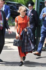 SIENNA MILLER Arrives for Championships in Wimbledon 07/05/2016