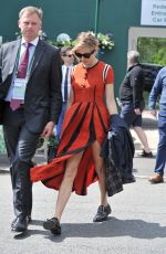 SIENNA MILLER Arrives for Championships in Wimbledon 07/05/2016