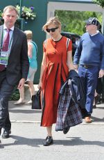 SIENNA MILLER Arrives for Championships in Wimbledon 07/05/2016