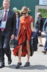 SIENNA MILLER Arrives for Championships in Wimbledon 07/05/2016
