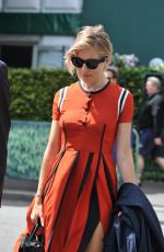 SIENNA MILLER Arrives for Championships in Wimbledon 07/05/2016