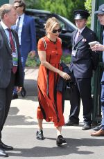 SIENNA MILLER Arrives for Championships in Wimbledon 07/05/2016