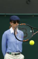 SIMONA HALEP at 2nd Tound of Wimbledon Tennis Championships in London 06/30/2016