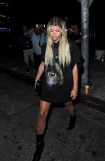SOFIA RICHIE at Nice Guy in West Hollywood 07/05/2016