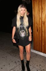 SOFIA RICHIE at Nice Guy in West Hollywood 07/05/2016
