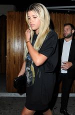 SOFIA RICHIE at Nice Guy in West Hollywood 07/05/2016