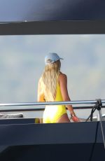 SOFIA RICHIE in Swimsuit a Yacht in Saint-tropez 07/21/2016
