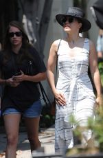 SOPHIA BUSH Out and About in West Hollywood 07/01/2016