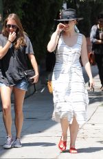 SOPHIA BUSH Out and About in West Hollywood 07/01/2016