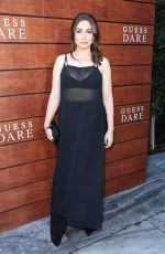 SOPHIE SIMMONS at Guess Dare + Double Dare Fragrance Launch in West Hollywood 07/27/2016
