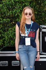 SOPHIE TURNER at Barclaycard Presents British Summer Time in Hyde Park 07/08/2016