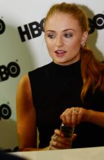 SOPHIE TURNER at Game of Thrones Press Line at Comic-con in San Diego 07/22/2016