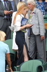 SOPHIE TURNER at Wimbledon Tennis Championships in London 07/07/2016
