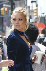 STELLA MAXWELL Out and About in New York 07/26/2016