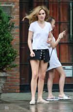 SUKI WATERHOUSE Out and About in New York 07/18/2016