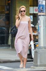 SUKI WATERHOUSE Out nd About in New York 07/20/2016