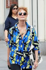 SUSAN SARADON Out and About in New York 06/29/2016