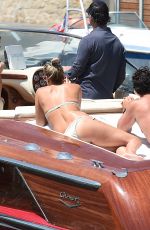 TAMARA BECKWITH in Bikini at Speedboat in Saint-tropez 07/22/2016