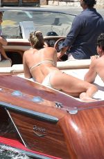 TAMARA BECKWITH in Bikini at Speedboat in Saint-tropez 07/22/2016