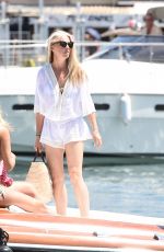 TAMARA BECKWITH in Bikini at Speedboat in Saint-tropez 07/22/2016