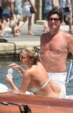 TAMARA BECKWITH in Bikini at Speedboat in Saint-tropez 07/22/2016
