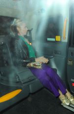 TAMARA BECKWITH Leaves Chiltern Firehouse in London 07/01/2016