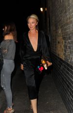 TAMARA BECKWITH Leaves Chiltern Firehouse in London 07/07/2016