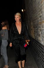TAMARA BECKWITH Leaves Chiltern Firehouse in London 07/07/2016