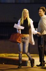 TARA REID at a Romantic Date in Hollywood 07/14/2016