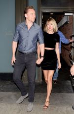TAYLOR SWIFT and Tom Hiddleston at Hillstone Restaurant in Santa Monica 07/27/2016