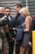 TAYLOR SWIFT and Tom Hiddleston at Sydney International Airport 07/08/2016