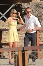 TAYLOR SWIFT and Tom Hiddleston Sightseeing at the Colosseum in Rome 06/28/2016