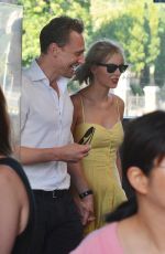 TAYLOR SWIFT and Tom Hiddleston Sightseeing at the Colosseum in Rome 06/28/2016