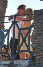 TAYLOR SWIFT and Tom Hiddleston Sightseeing at the Colosseum in Rome 06/28/2016
