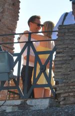 TAYLOR SWIFT and Tom Hiddleston Sightseeing at the Colosseum in Rome 06/28/2016