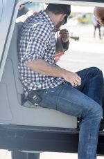 TAYLOR SWIFT and Tom Hiddleston Taking a Helicopter Ride in Rome 06/28/2016