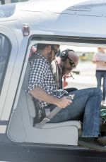 TAYLOR SWIFT and Tom Hiddleston Taking a Helicopter Ride in Rome 06/28/2016