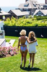 TAYLOR SWIFT in Red, White and Blue Swimsuit Celebratiing the 4th of July in Rhode Island 07/04/2016