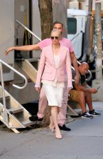 TILDA SWINTON Out in New York 07/20/2016