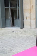 TINA LEUNG at Schiaparelli Haute-couture Fashion Show in Paris 07/04/2016