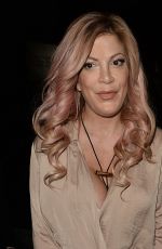 TORI SPELLING at Abbey in West Hollywood 07/28/2016