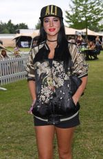 TULISA CONTOSTAVLOS at Wireless Festival at Finsbury Park in London 07/09/2016