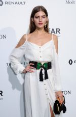 VALERY KAUFMAN at Amfar Paris Dinner in Paris 07/03/2016