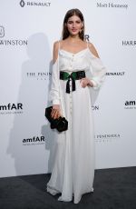 VALERY KAUFMAN at Amfar Paris Dinner in Paris 07/03/2016