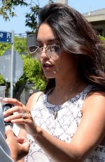 VANESSA HUDGENS at Nine Zero One Salon in West Hollywood 07/08/2016