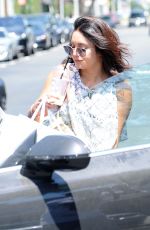 VANESSA HUDGENS at Nine Zero One Salon in West Hollywood 07/08/2016