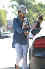 VANESSA HUDGENS Leaves Pilates Class in Los Angeles 07/19/2016