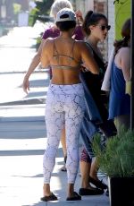 VANESSA HUDGENS Leaves Pilates Class in Los Angeles 07/19/2016