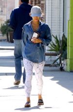 VANESSA HUDGENS Leaves Pilates Class in Los Angeles 07/19/2016