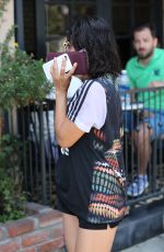 VANESSA HUDGENS Out and About in Beverly Hills 07/13/2016